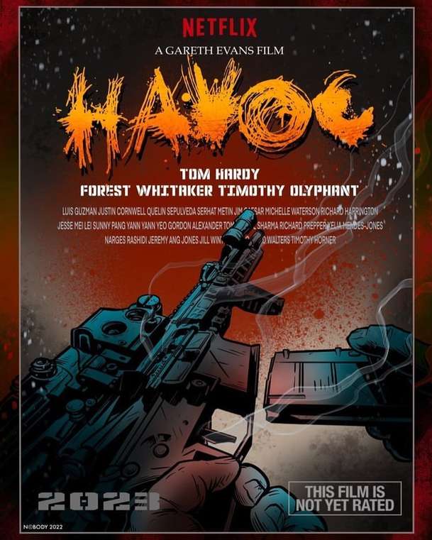 Havoc: Fotky nové drsné akce s Tomem Hardym v hlavní roli | Fandíme filmu