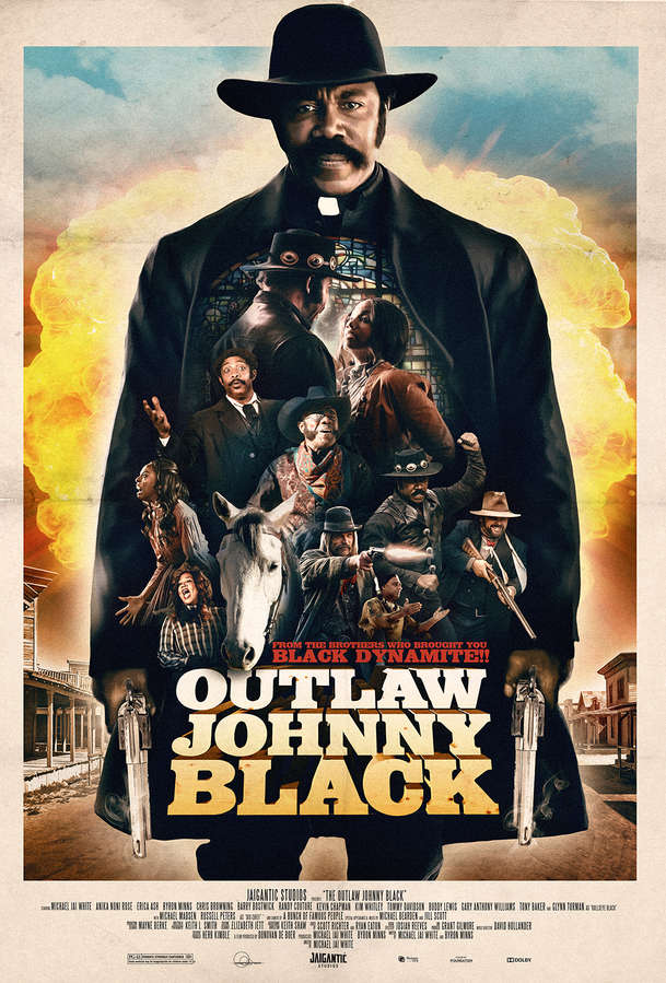 The Outlaw Johnny Black: Duchovní pokračování Černýho Dynamita se blíží | Fandíme filmu