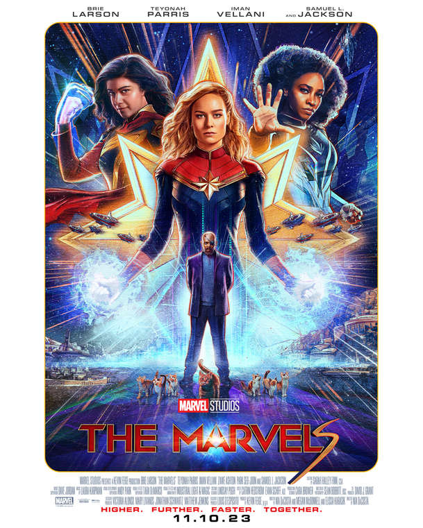 The Marvels: Propojení tří hrdinek je v novém traileru slušná jízda | Fandíme filmu