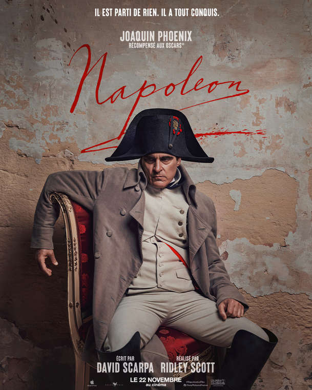 Napoleon: Nová ukázka vyzdvihuje Joaquina Phoenixe | Fandíme filmu