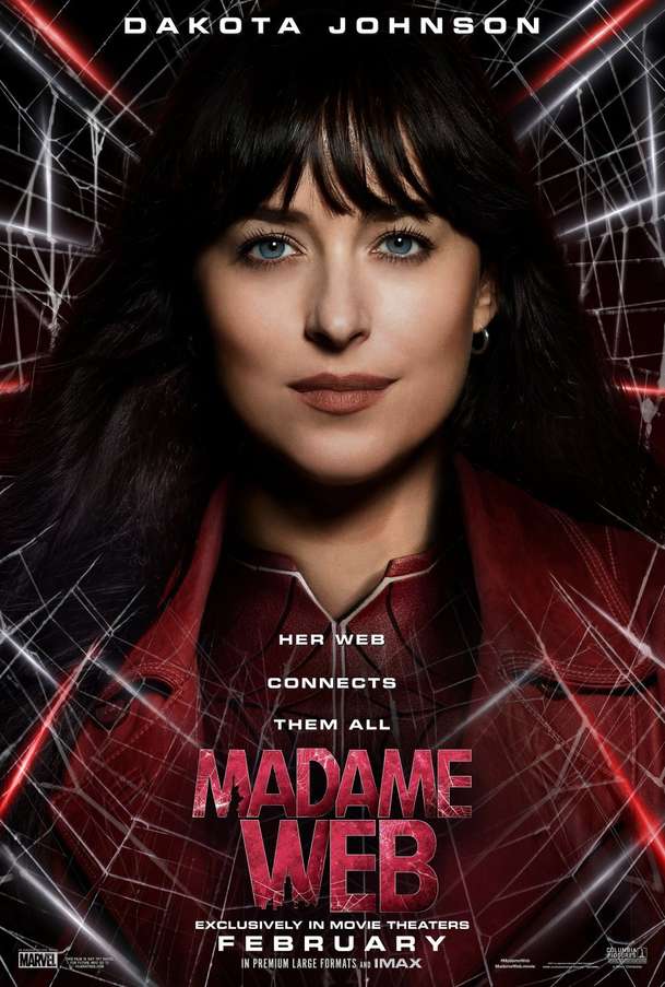 Madam Web: Nové plakáty se soustředí na nové Spider-Women | Fandíme filmu