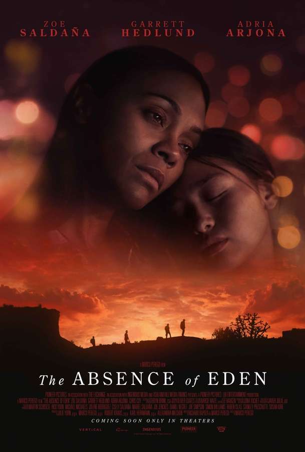The Absence of Eden: Zoe Saldaña prchá před kartelem a zachraňuje mladou dívku | Fandíme filmu