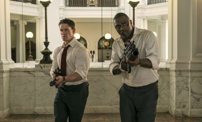 Heads of State: Idris Elba  a John Cena coby hlavy státu unikají před smrtí v traileru | Fandíme filmu