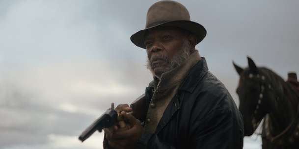 The Unholy Trinity : Pierce Brosnan a Samul L. Jackson v novém westernu - trailer | Fandíme filmu