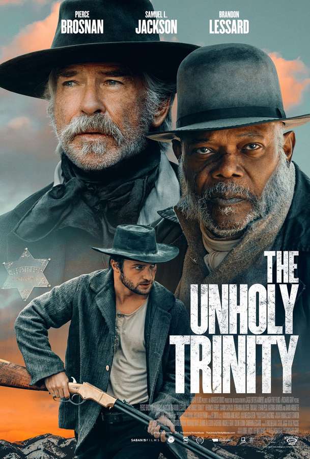 The Unholy Trinity : Pierce Brosnan a Samul L. Jackson v novém westernu - trailer | Fandíme filmu