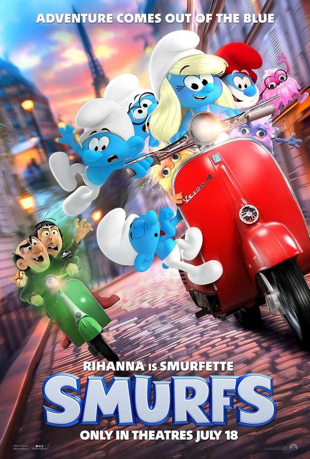 Šmoulové ve filmu: Modří pajduláci se v létě vrátí s novým filmem - trailer | Fandíme filmu