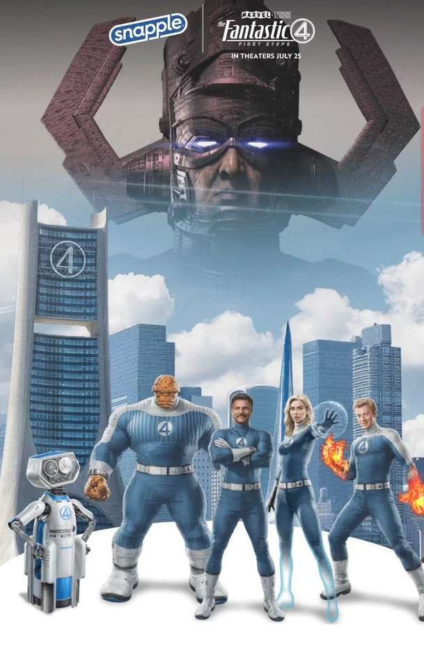 Fantastická 4: Obří padouch Galactus i rtuťovitá Silver Surfer v novém traileru | Fandíme filmu