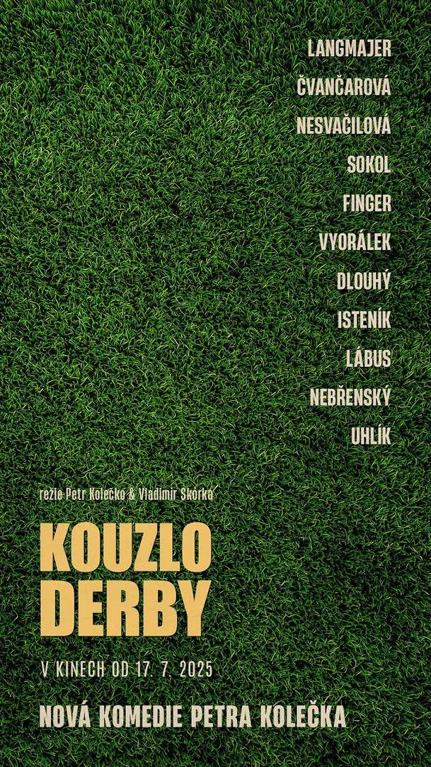 Kouzlo derby: Česká fotbalová komedie už za pár dní dorazí do kin | Fandíme filmu