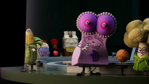 Buchty a klobásy: Ráj potravin - Sprostá animovaná komedie s mluvícím jídlem je zpět | Fandíme serialům