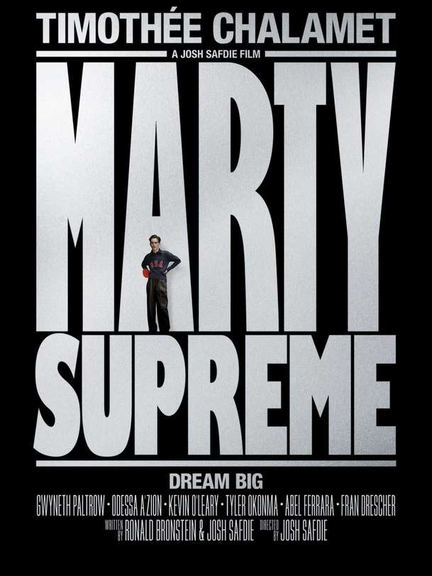 Marty Supreme: Timothée Chalamet v traileru hraje ping pong jako o život | Fandíme filmu