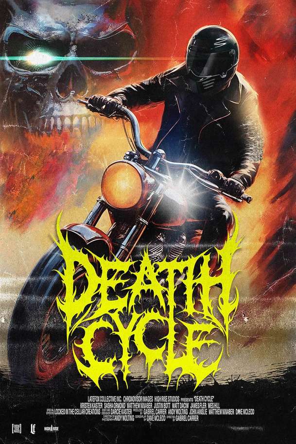 Death Cycle: Maskovaný motorkář ve stylovém hororu vraždí beze slov | Fandíme filmu
