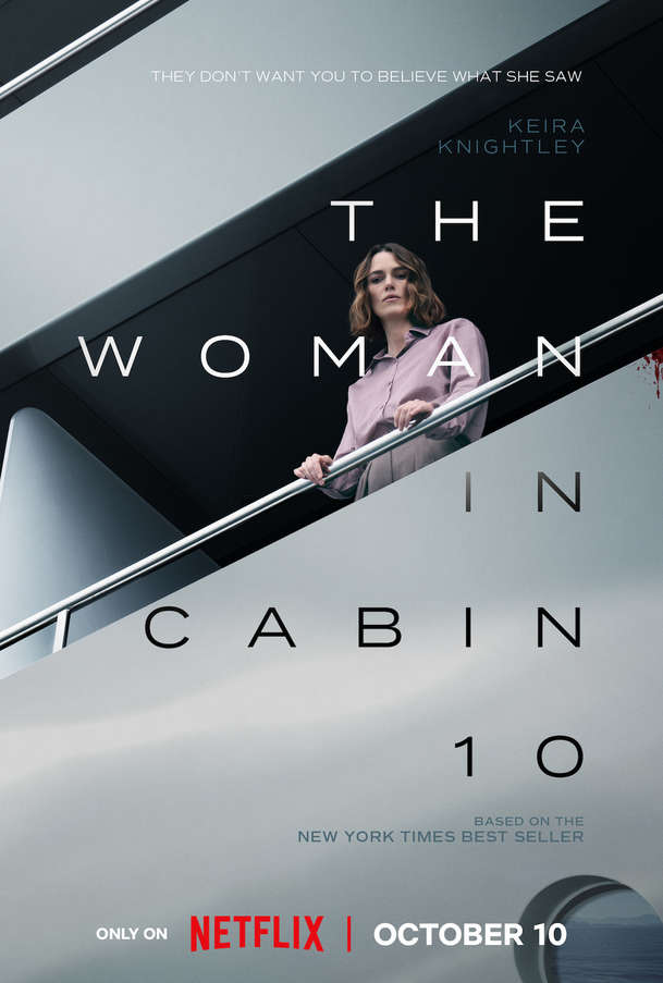 Žena z kajuty č. 10: Keira Knightley na luxusní jachtě vyšetřuje vraždu | Fandíme filmu