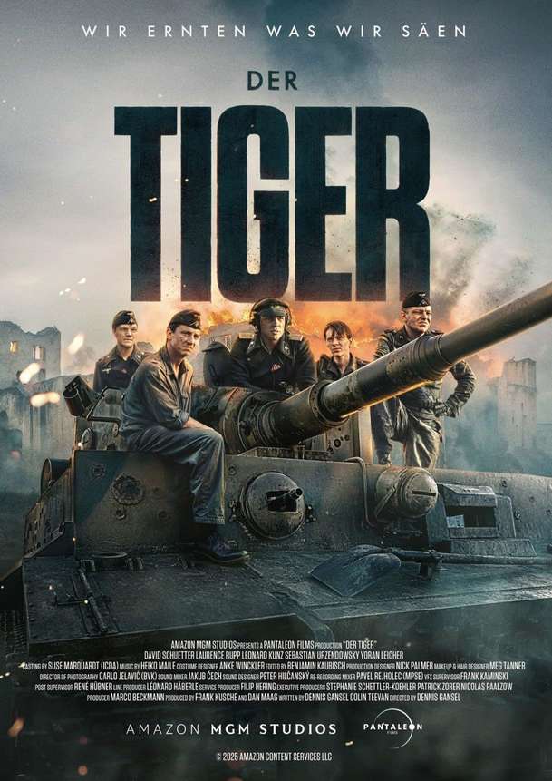 Der Tiger: Německý tank plný vojáků na fetu míří do hlubin nepřátelského území | Fandíme filmu