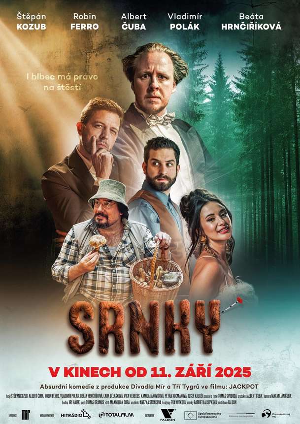 Srnky: V ujeté české komedii partě zoufalců plní lesní zvěř životní přání | Fandíme filmu