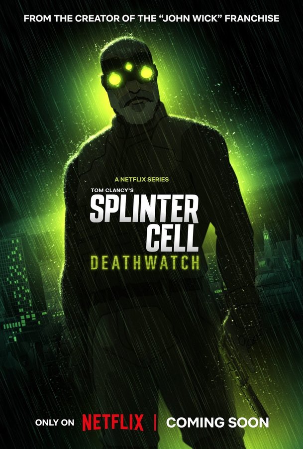 Splinter Cell: Deathwatch - Sama Fishera čeká nová mise v animovaném seriálu | Fandíme serialům