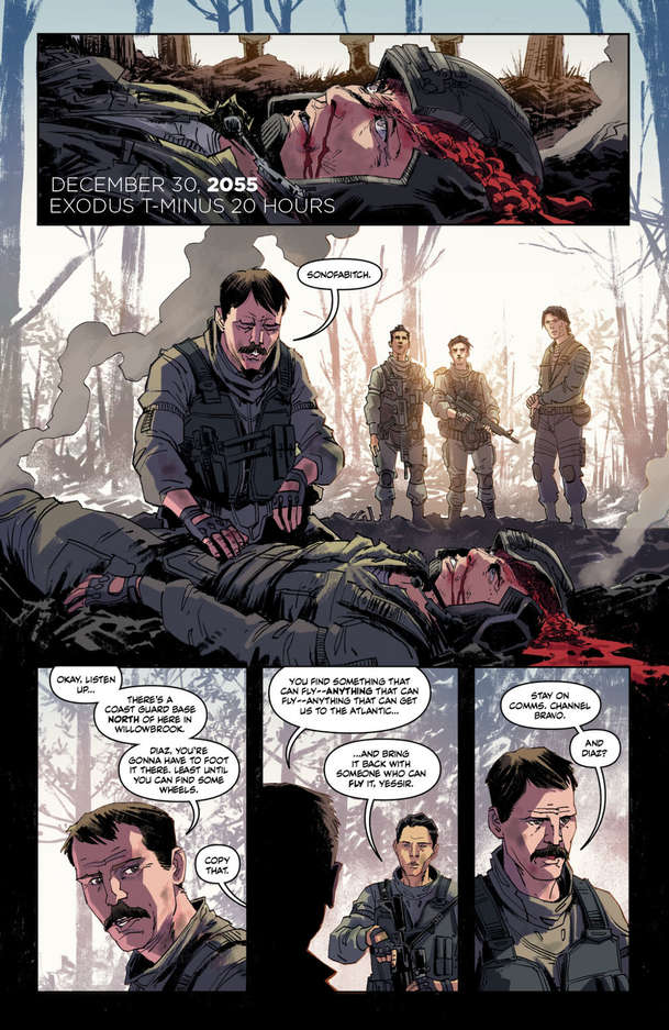 Last Flight Out: V nové akční sci-fi zbývají hodiny do finální evakuace Země | Fandíme filmu