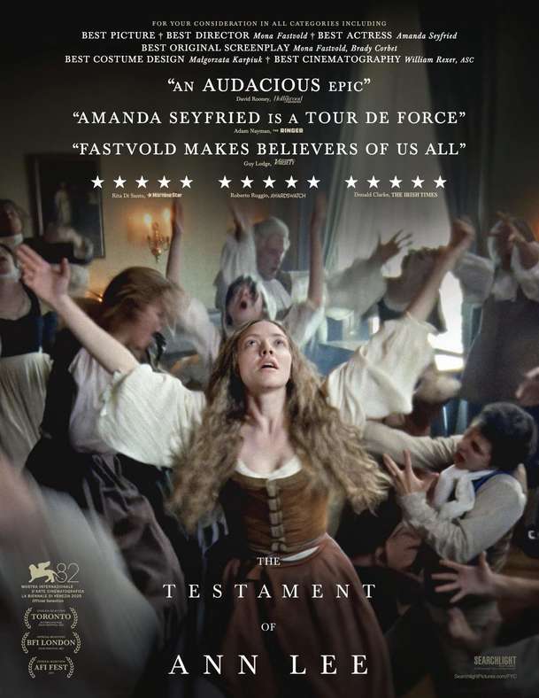 The Testament of Ann Lee: Náboženskou sektu představuje strhující trailer | Fandíme filmu