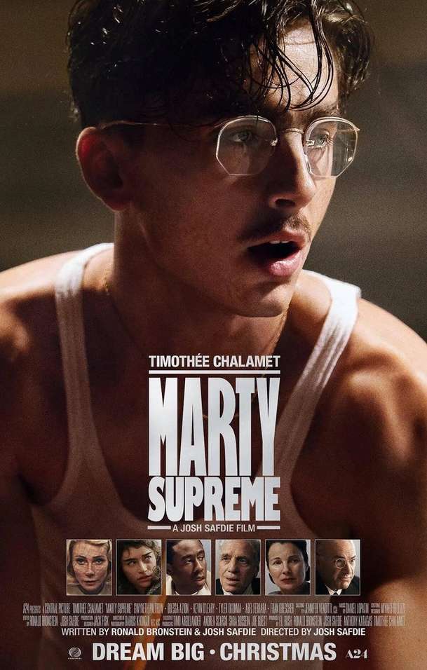 Marty Supreme: Pingpongový film prodává v novém traileru Timothée Chalamet | Fandíme filmu