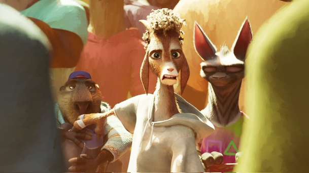 GOAT: Nejlepší z nejlepších - Malý kozlík chce hrát basket s velkými zvířaty | Fandíme filmu