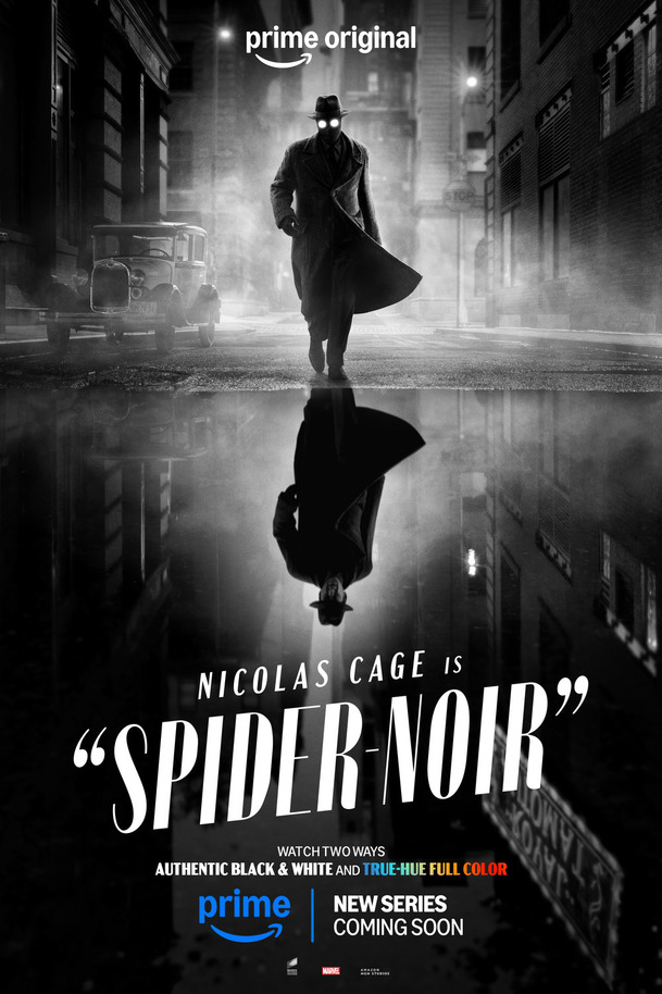 Spider-Noir: Trailery představují Nicolase Cage jako vyšinutého retro Spider-Mana | Fandíme serialům