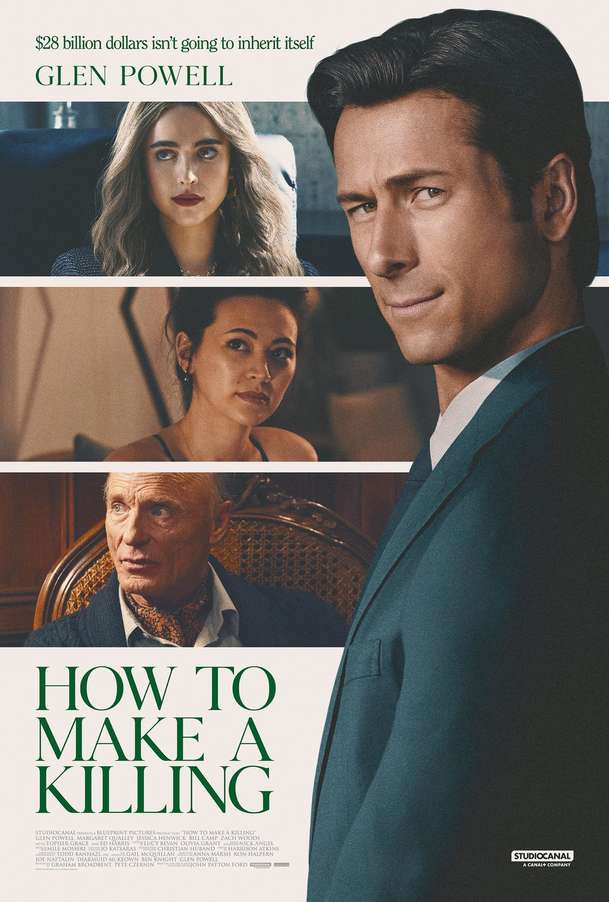 How to Make a Killing: Glen Powell sklízí chválu za výkon ve vražedné černé komedii | Fandíme filmu