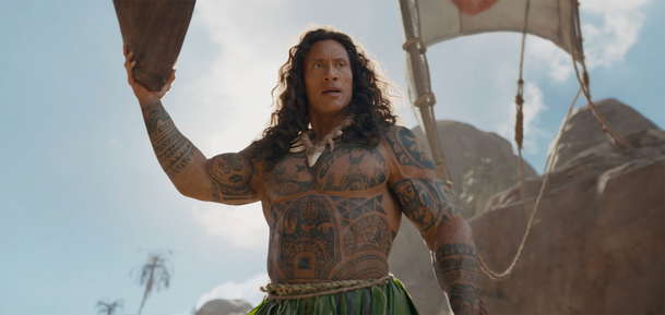 Odvážná Vaiana: The Rock straší v traileru hrané verze | Fandíme filmu