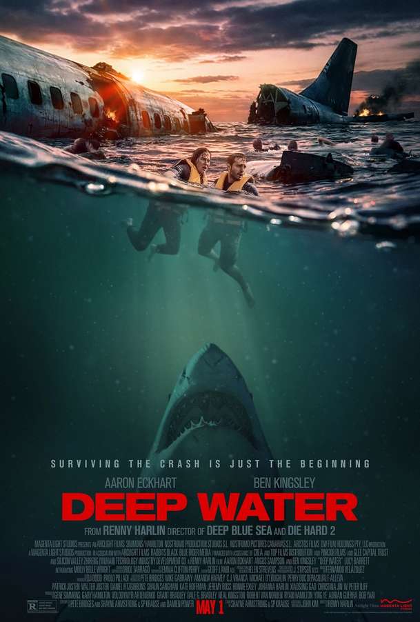 Deep Water: Zápas se žraloky je v novém traileru zábavně vyšinutý | Fandíme filmu