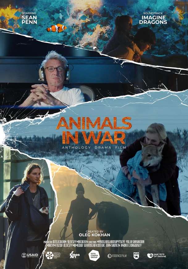 Animals in War: Sean Penn vystupuje v novém ukrajinském filmu | Fandíme filmu