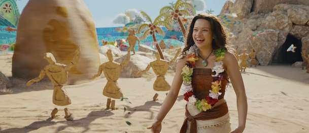 Odvážná Vaiana: Nový trailer zachraňuje hranému filmu reputaci | Fandíme filmu
