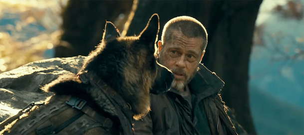 V srdci divočiny: Vzrušující příběh přežití psa a Brada Pitta má 1. trailer | Fandíme filmu