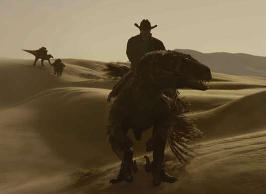 Dinosaurs To The Wild West: V novém filmu jezdí kovbojové na prehistorických ještěrech | Fandíme filmu