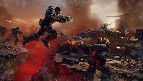Gears of War: Drsná řežba s potvorami se blíží pomalu, ale jistě na Netflix | Fandíme filmu