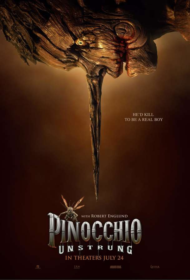 Pinocchio: Unstrung - V hororovém zpracování je z dřevěného kluka vraždící maniak | Fandíme filmu