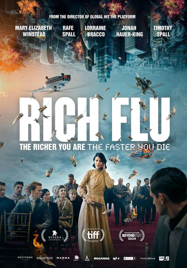 Rich Flu: V absurdní satiře zabíjí záhadný virus pouze bohaté | Fandíme filmu