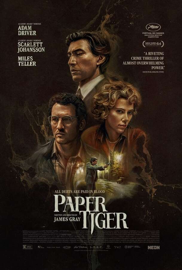 Papírový tygr: Velkolepé kriminální drama s Adamem Driverem ukázalo nový trailer | Fandíme filmu