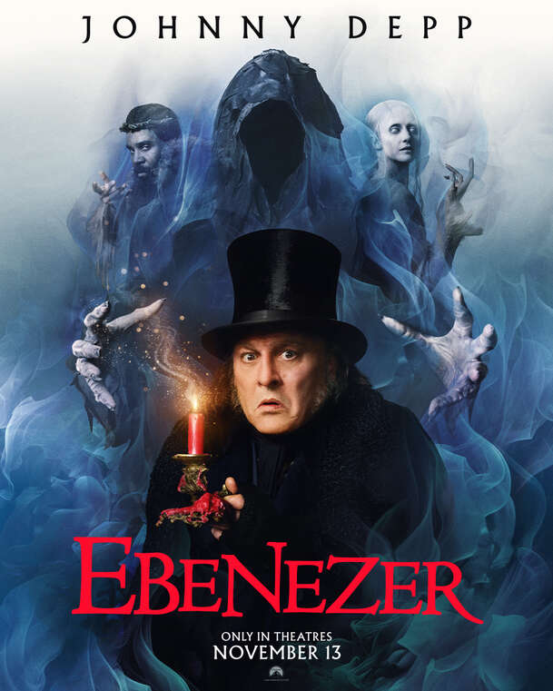 Ebenezer: Vánoční koleda – Krátký film o filmu zaměřený na Johnnyho Deppa | Fandíme filmu