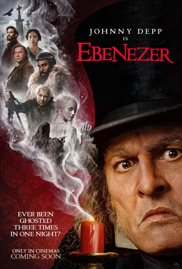 Ebenezer: Vánoční koleda – Krátký film o filmu zaměřený na Johnnyho Deppa | Fandíme filmu