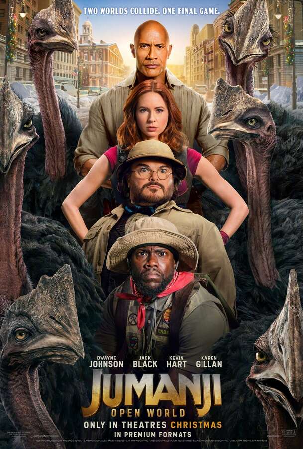 Jumanji: Velký útěk – The Rock jako akční mamka v novém traileru | Fandíme filmu