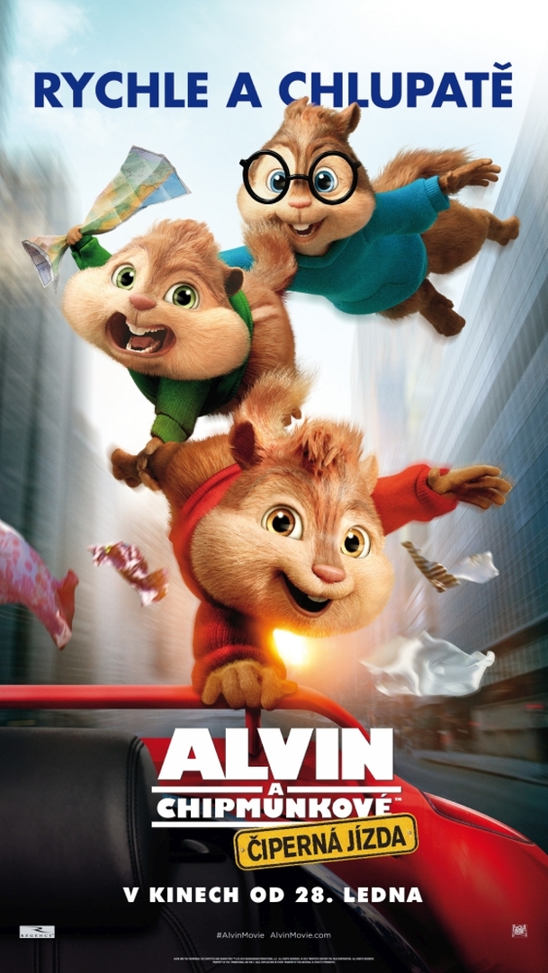 Alvin a Chipmunkové: Čiperná jízda - To se z toho chipnu! | Fandíme filmu