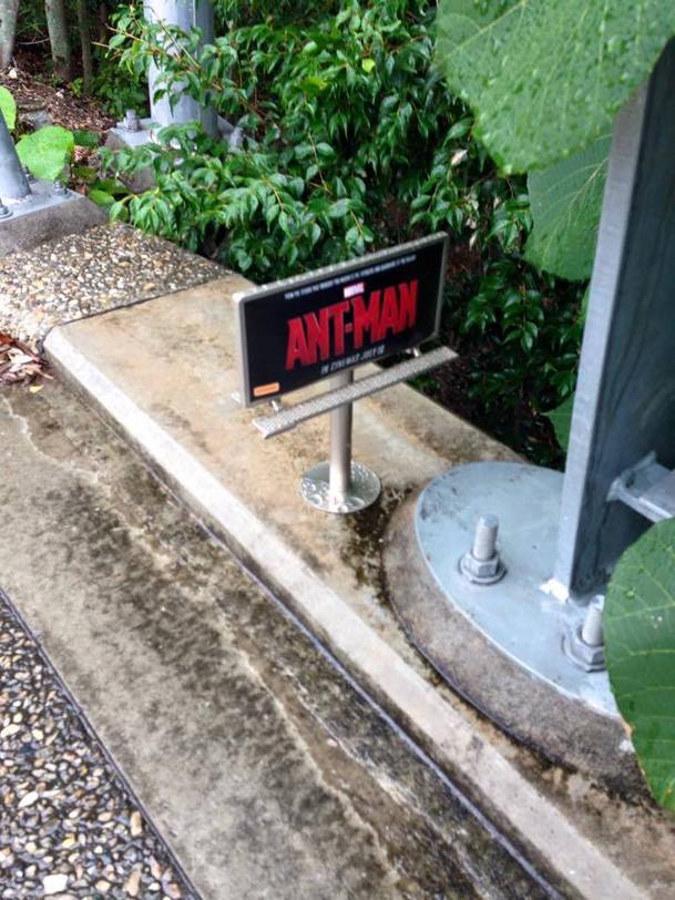 Ant-Man: Zvětšovací plakát a miniaturní billboard | Fandíme filmu