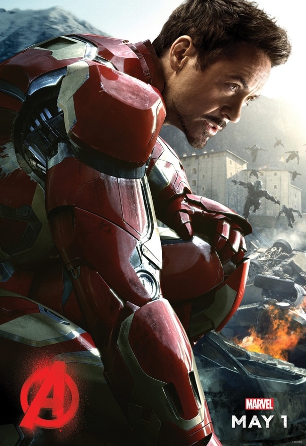 Avengers: Age of Ultron - Plakát s Iron Manem | Fandíme filmu