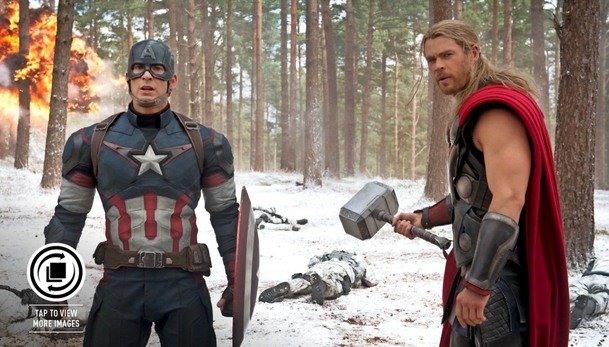 Avengers 2: Superhrdinský tým na obálce a fotkách | Fandíme filmu