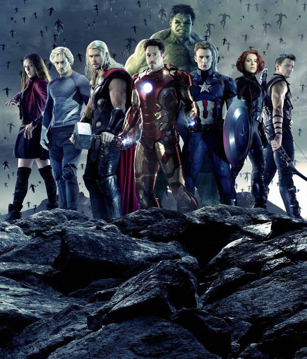 Avengers 2: Superhrdinský tým na obálce a fotkách | Fandíme filmu