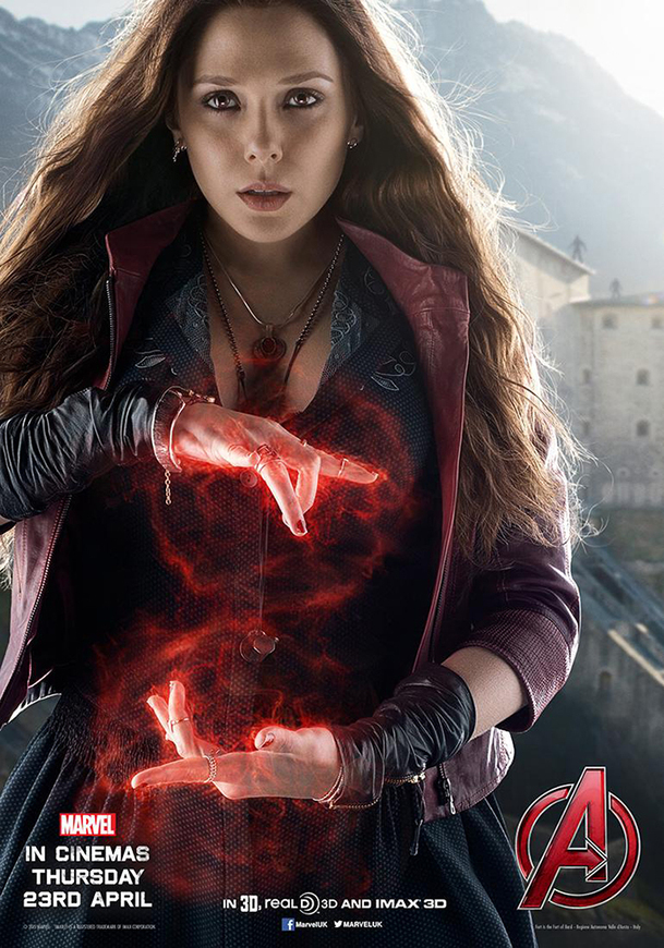 Avengers 2: Plakáty s Quicksilverem a Scarlet Witch | Fandíme filmu