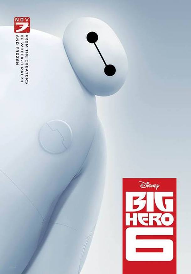 Velká šestka: Roztomilý robot na dvou plakátech | Fandíme filmu