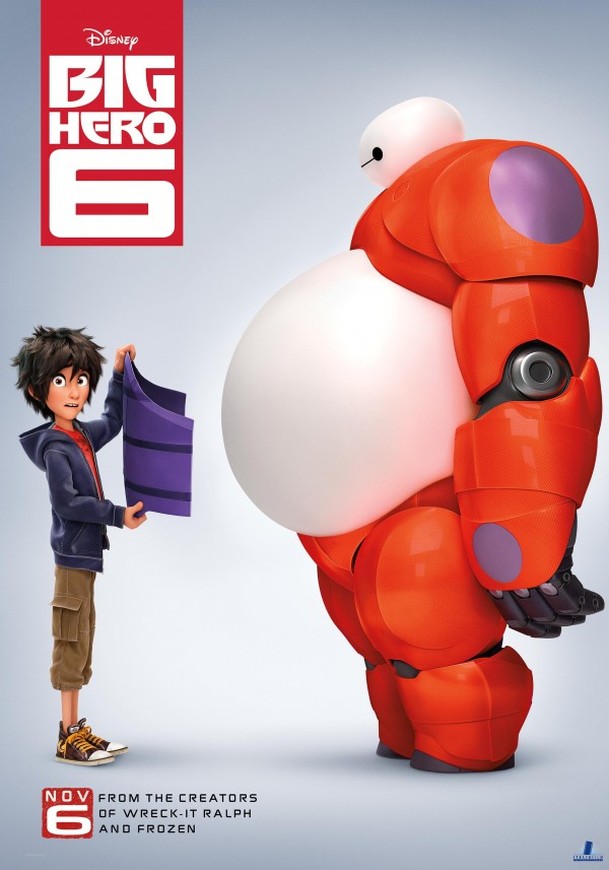 Velká šestka: Roztomilý robot na dvou plakátech | Fandíme filmu
