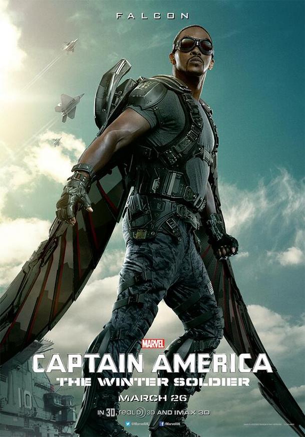 Captain America 2: Falcon a nové plakáty | Fandíme filmu