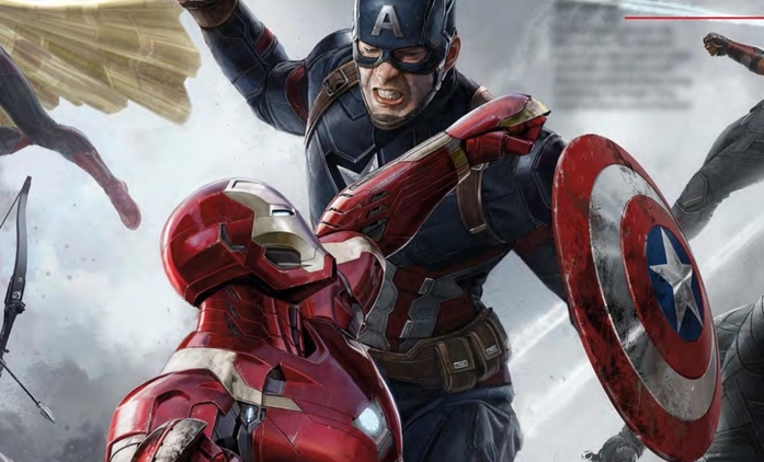 Captain America 3: Hrdinové spolu bojují na obřím banneru | Fandíme filmu