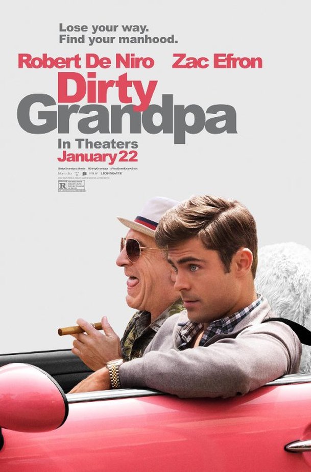 Dirty Grandpa: Robert De Niro jako nehorázný nestyda | Fandíme filmu