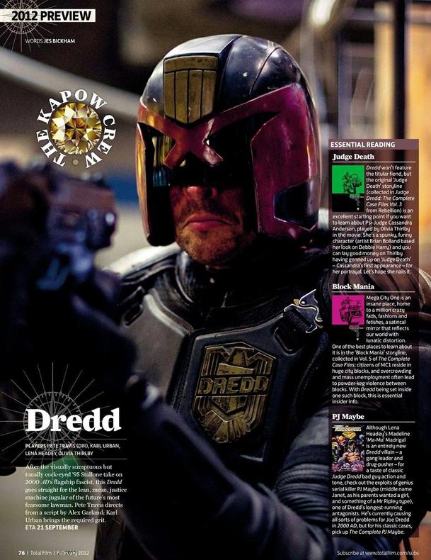 Dredd: Velké preview | Fandíme filmu